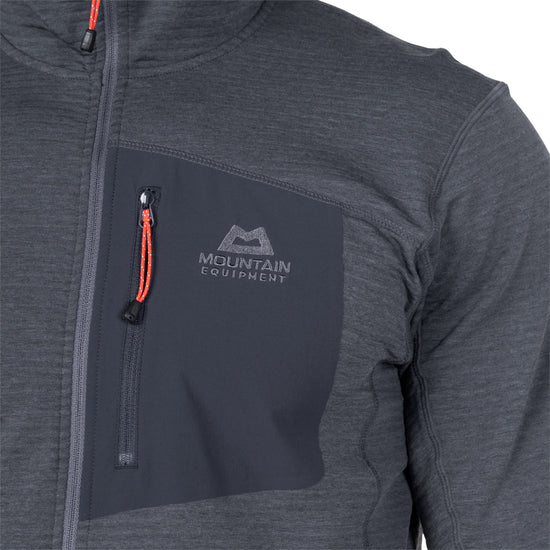 Men's Lumiko Hooded Fleece Jacket - Grey