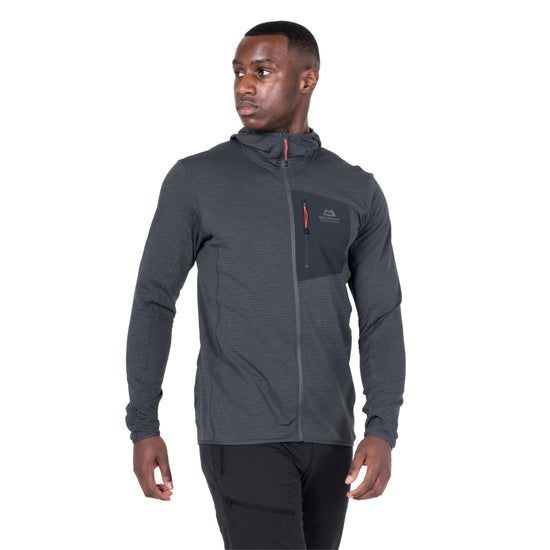 Men's Lumiko Hooded Fleece Jacket - Grey