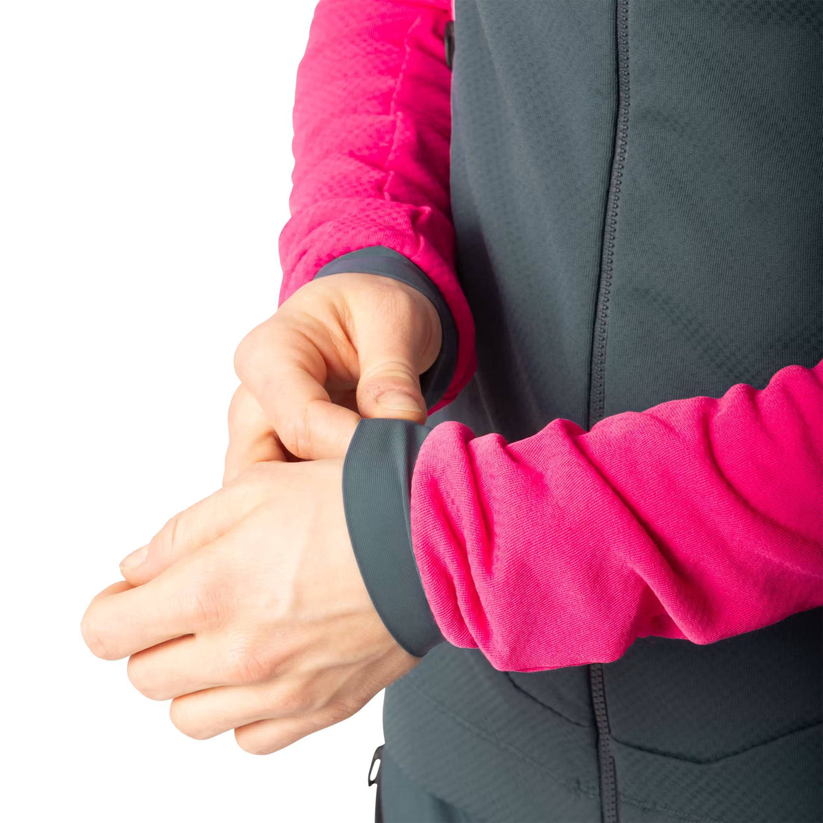Women's Blacklight Thermal Hooded Jacket - Pink