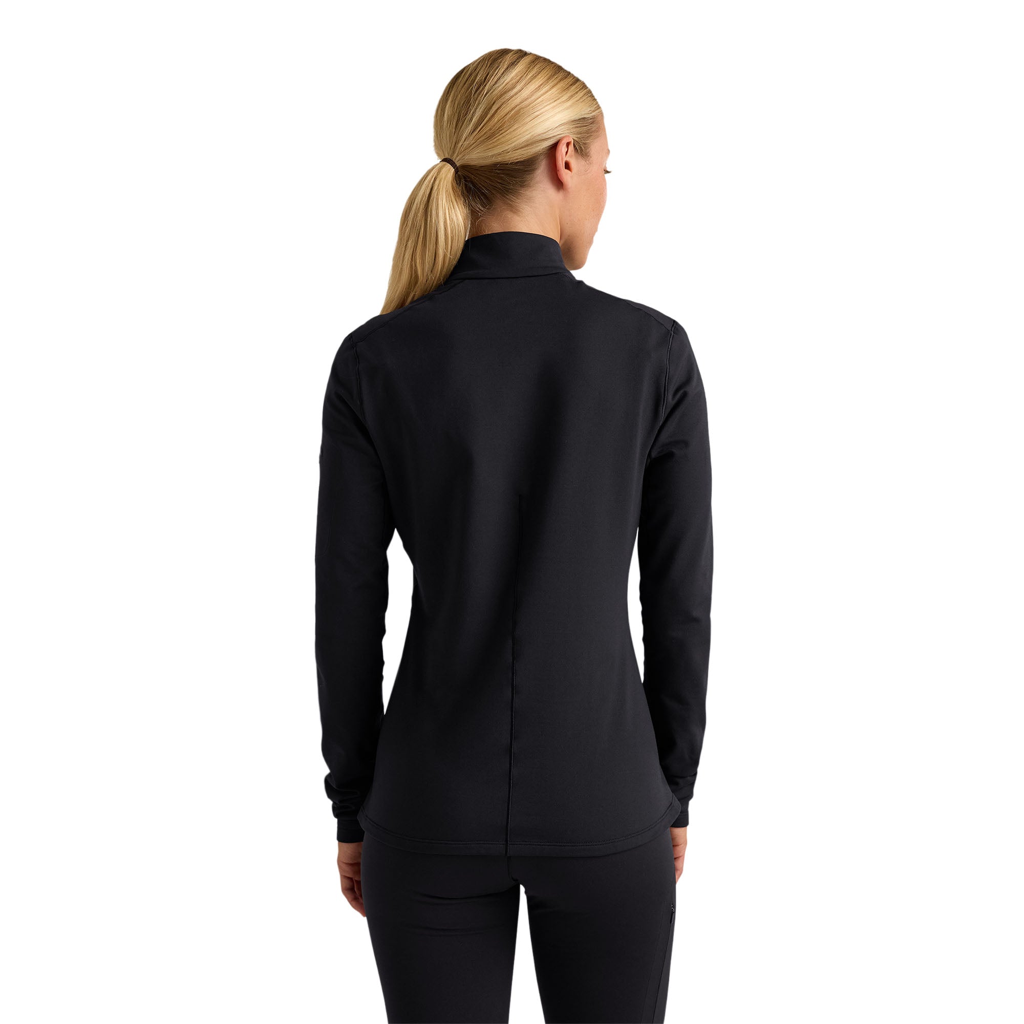 Women’s Rho Zip Neck - Black
