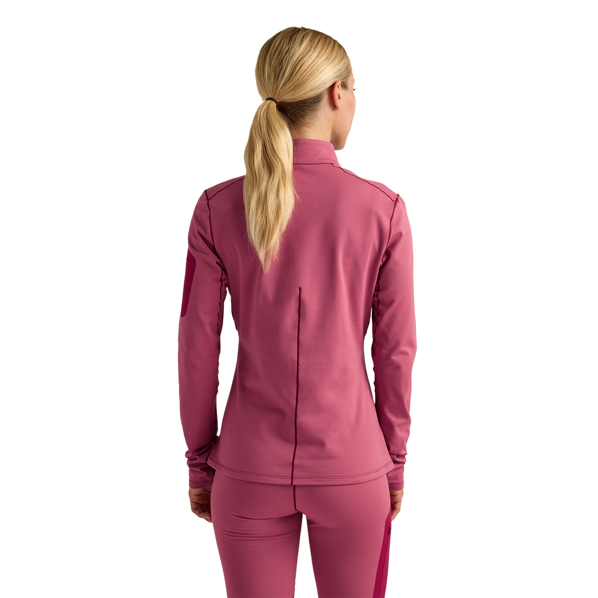 Women’s Rho Zip Neck - LT Rene / Rene / Rocket