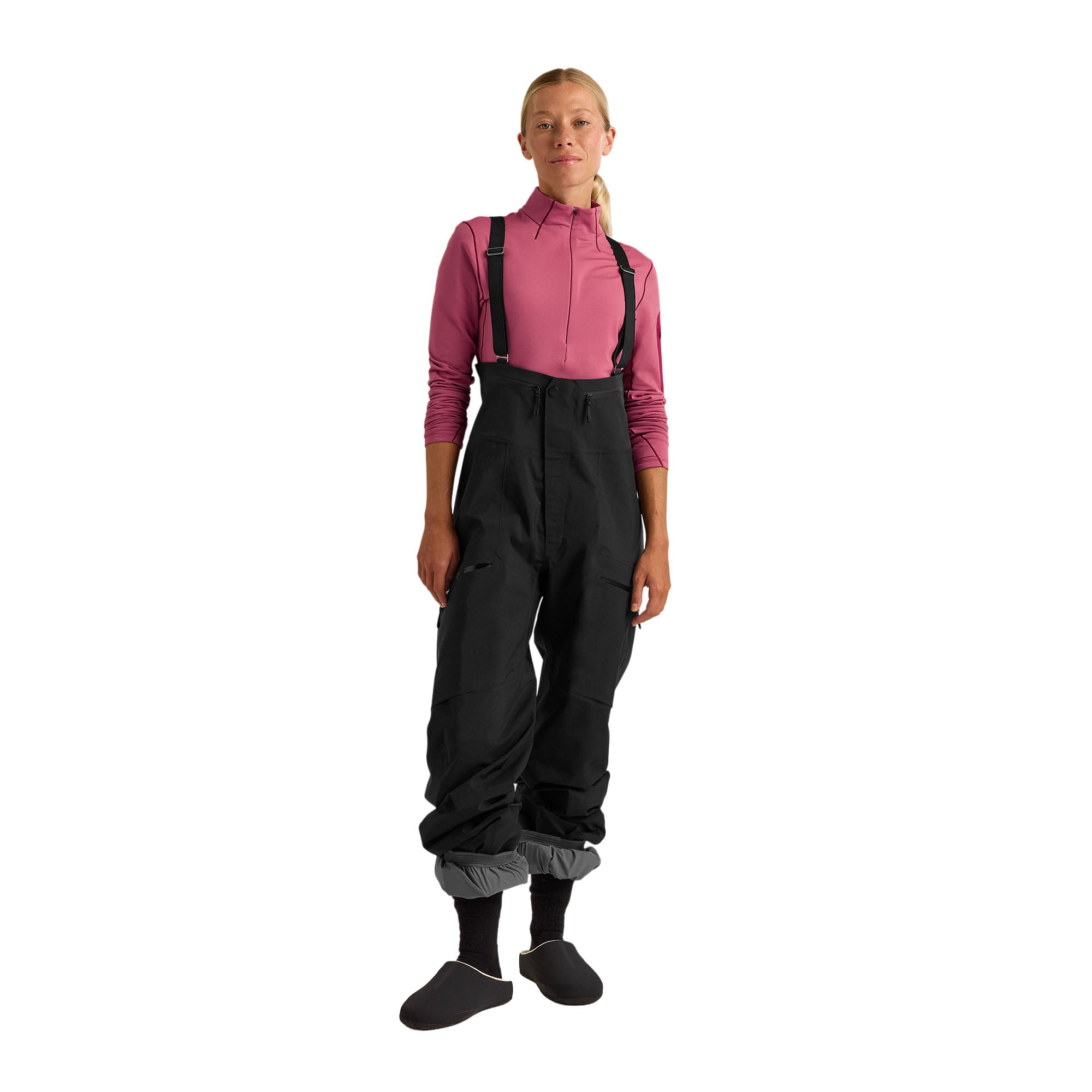 Women’s Rho Zip Neck - LT Rene / Rene / Rocket