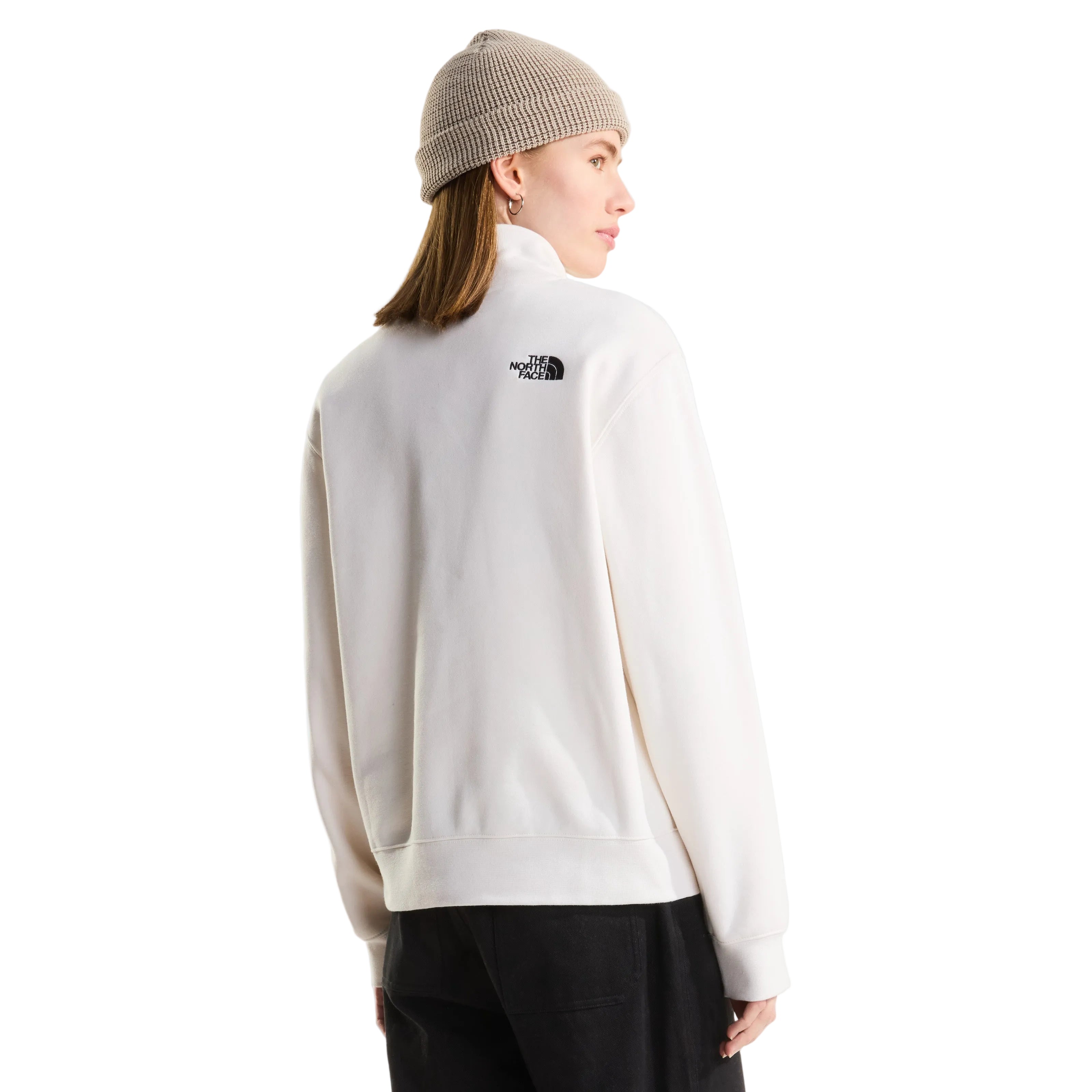 Women's Ski Embro Relaxed 1/4 Zip Fleece - White