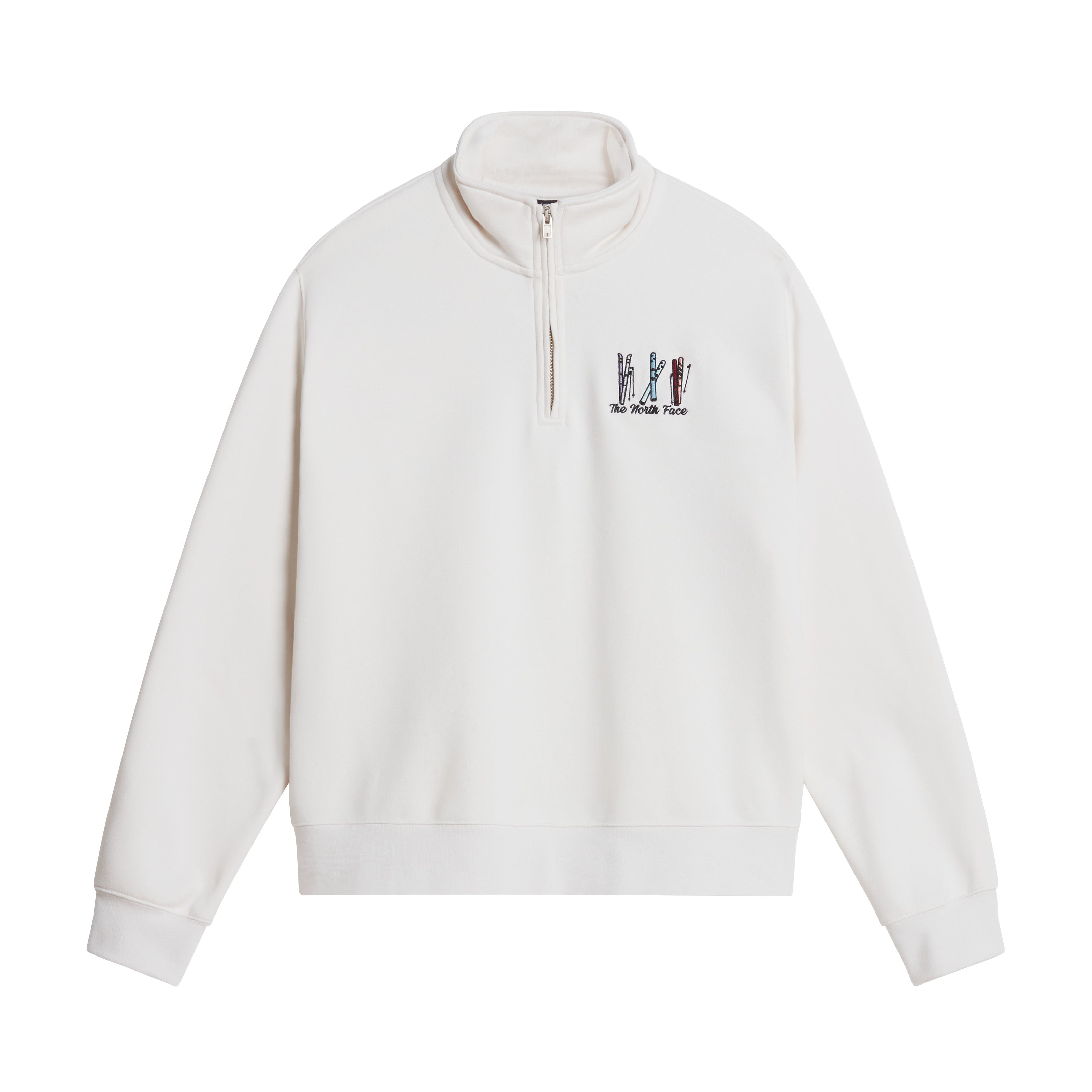 Women's Ski Embro Relaxed 1/4 Zip Fleece - White