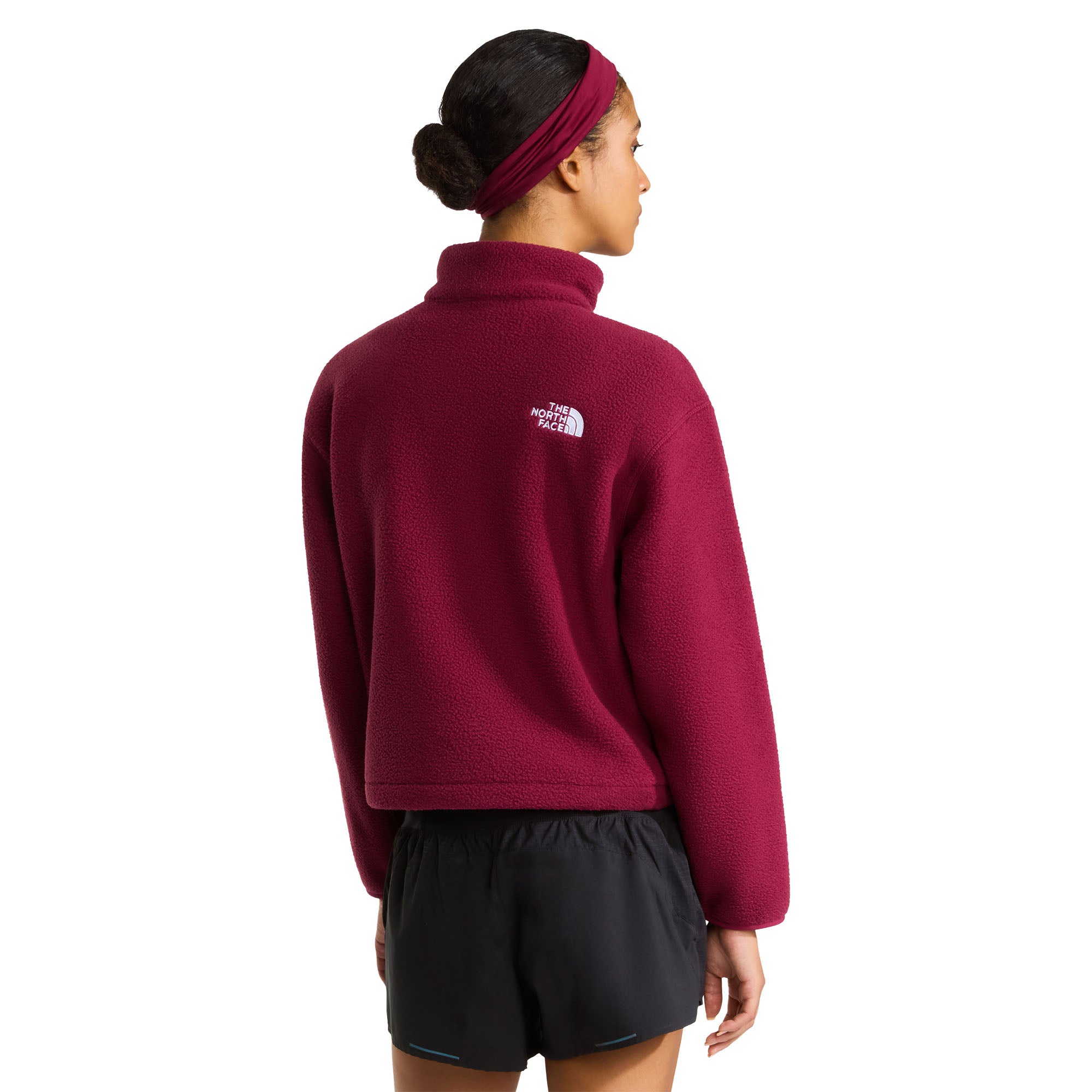 Women's Fleeski 1/4 Zip Pullover Fleece - Red