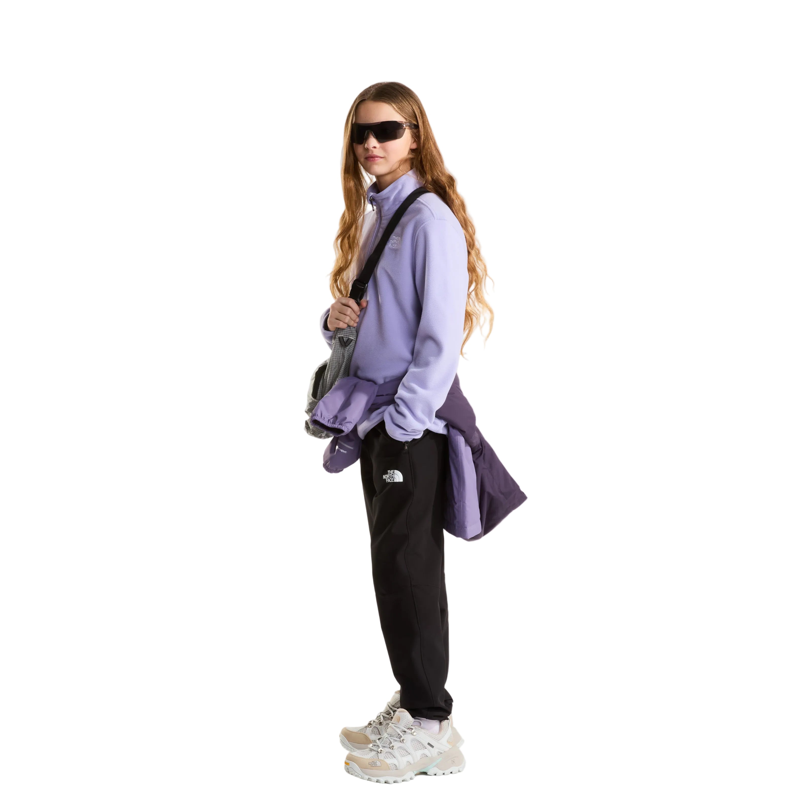 Kids' Glacier 1/4 Zip Fleece - Purple