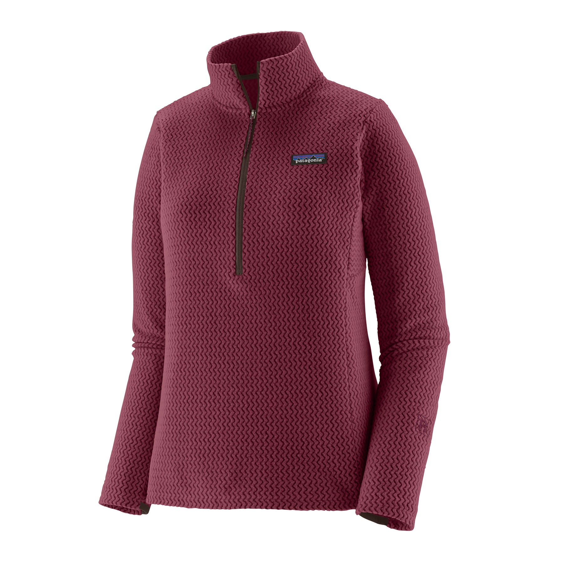 Women's R1 Air 1/2 Zip Neck Fleece - Purple