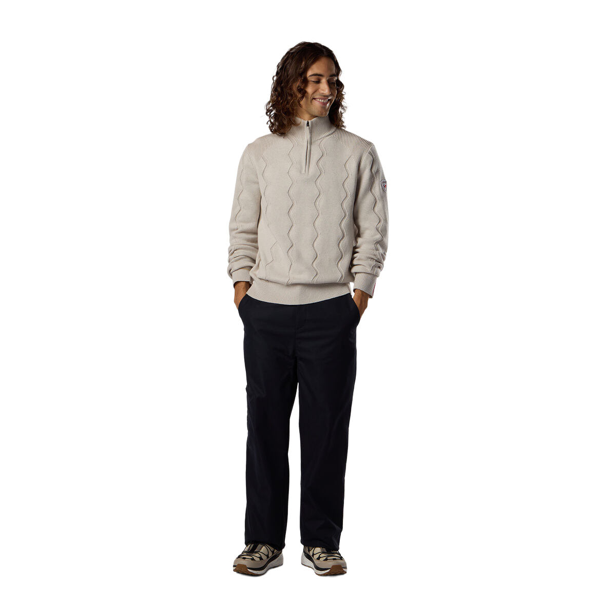 Men's Corbyr Half-Zip Sweater - Grey