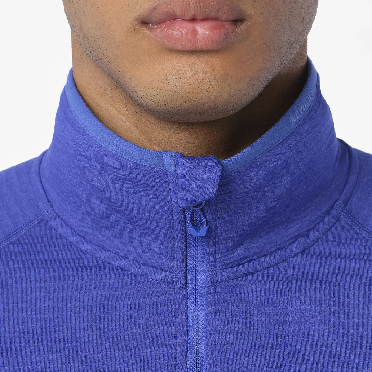 Men's Essential Lightwarm 1/2 Zip Fleece - Blue