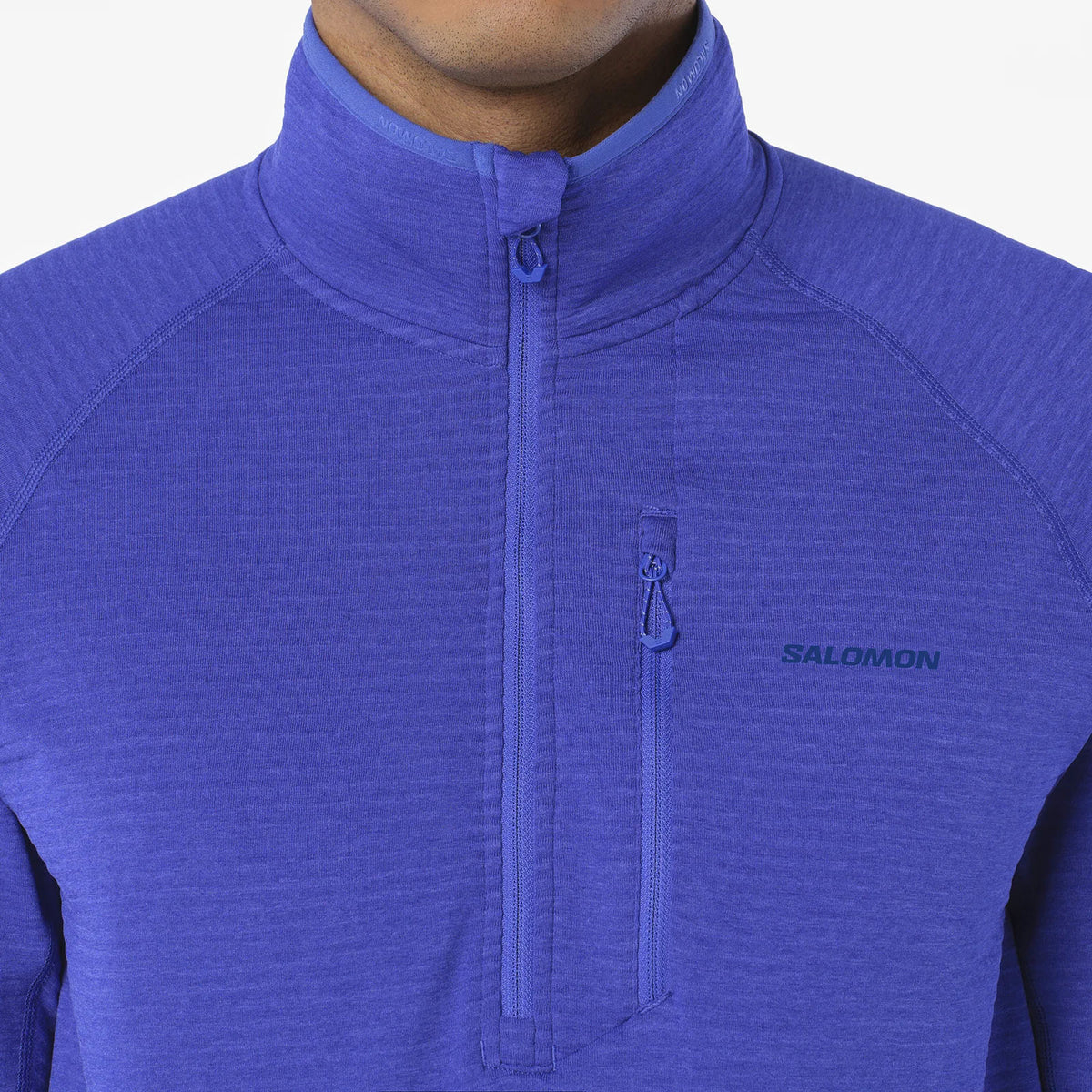 Men's Essential Lightwarm 1/2 Zip Fleece - Blue
