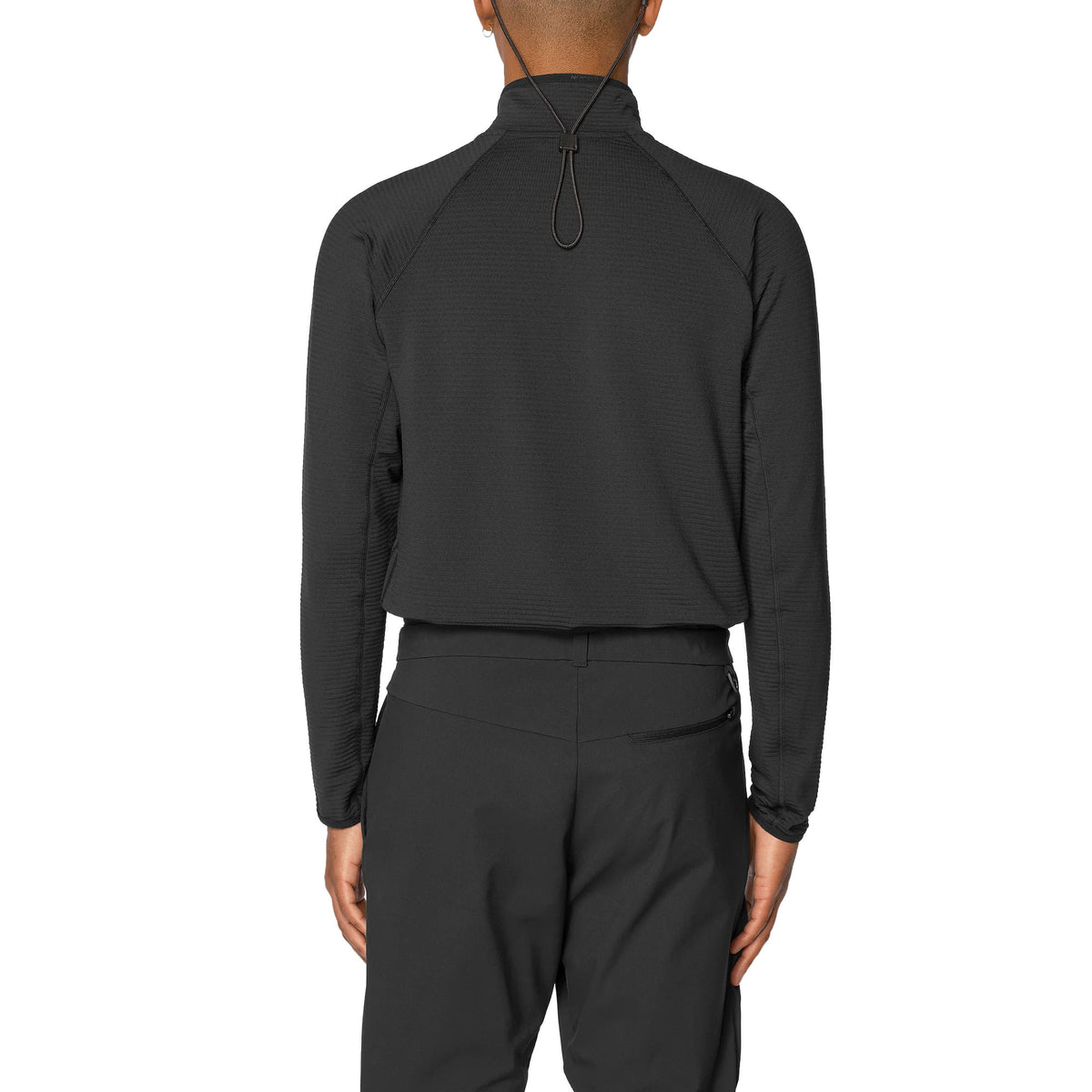Men's Essential Lightwarm 1/2 Zip Fleece - Black