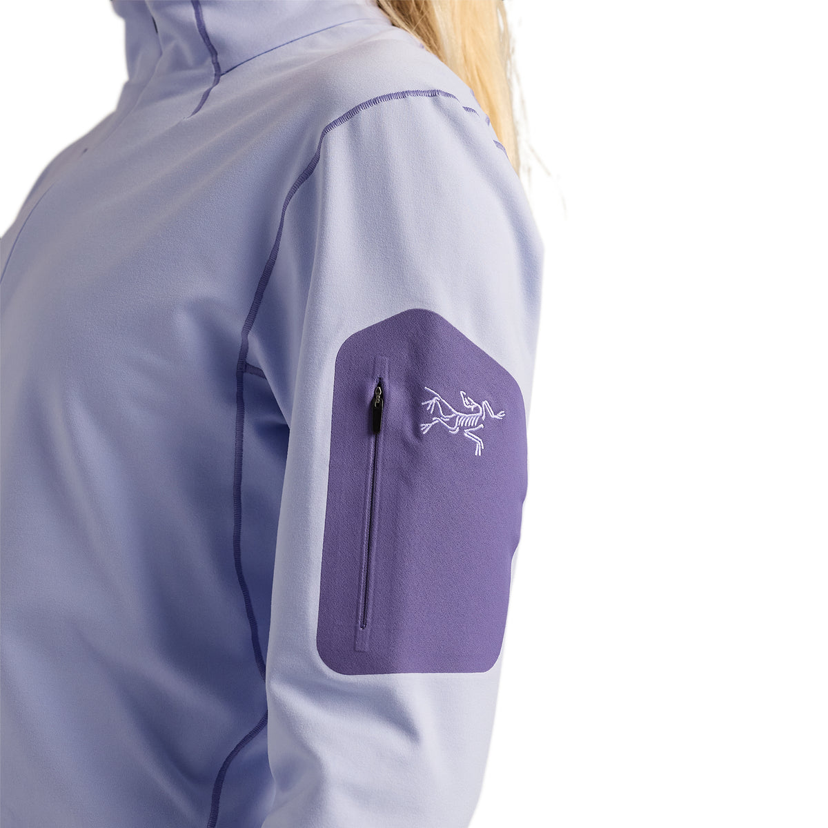 Women's Rho Zip Neck - Kasumi / Blurple