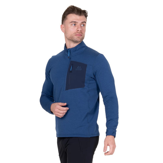 Men's Lumiko Zip-T Top - Blue