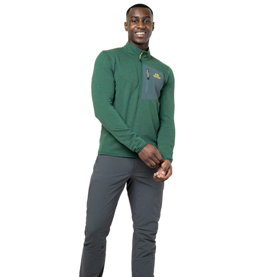 Men's Lumiko Zip-T Top - Green