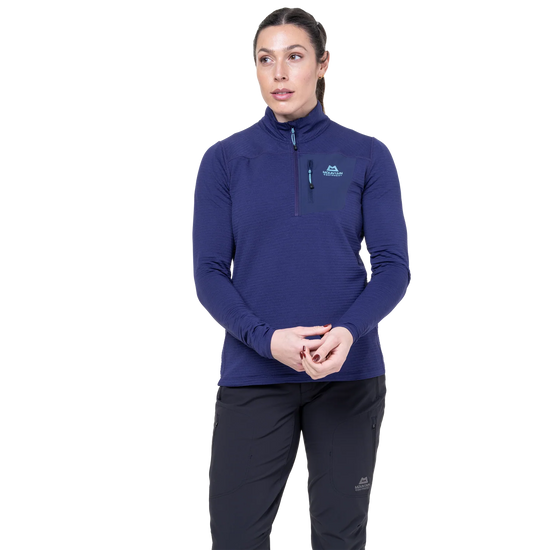 Women's Lumiko Zip-T Top - Purple