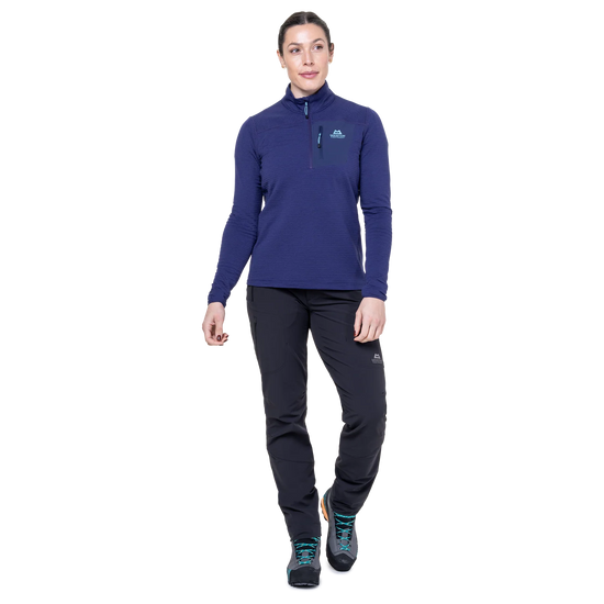 Women's Lumiko Zip-T Top - Purple