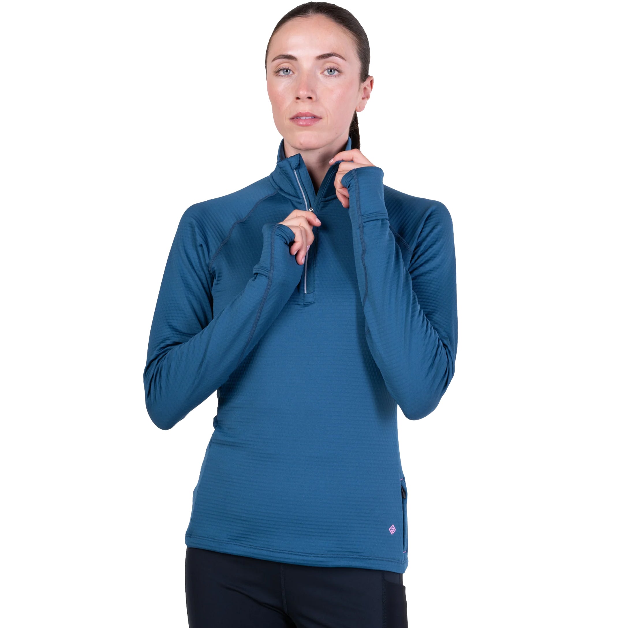 Women's Tech Winter Half-Zip - Blue