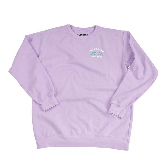 Women's Horizon Crew Pullover - Purple