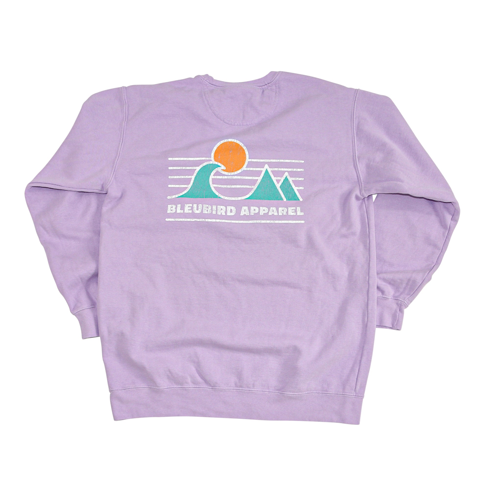 Women's Horizon Crew Pullover - Purple