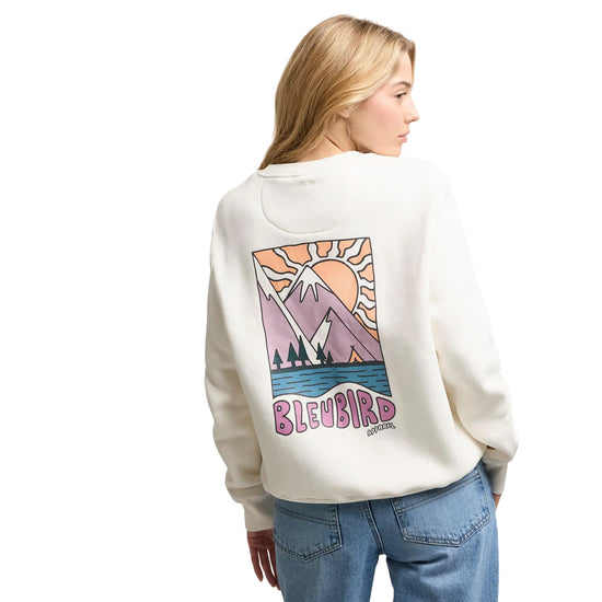 Women's Solace Cropped Crew Top - White