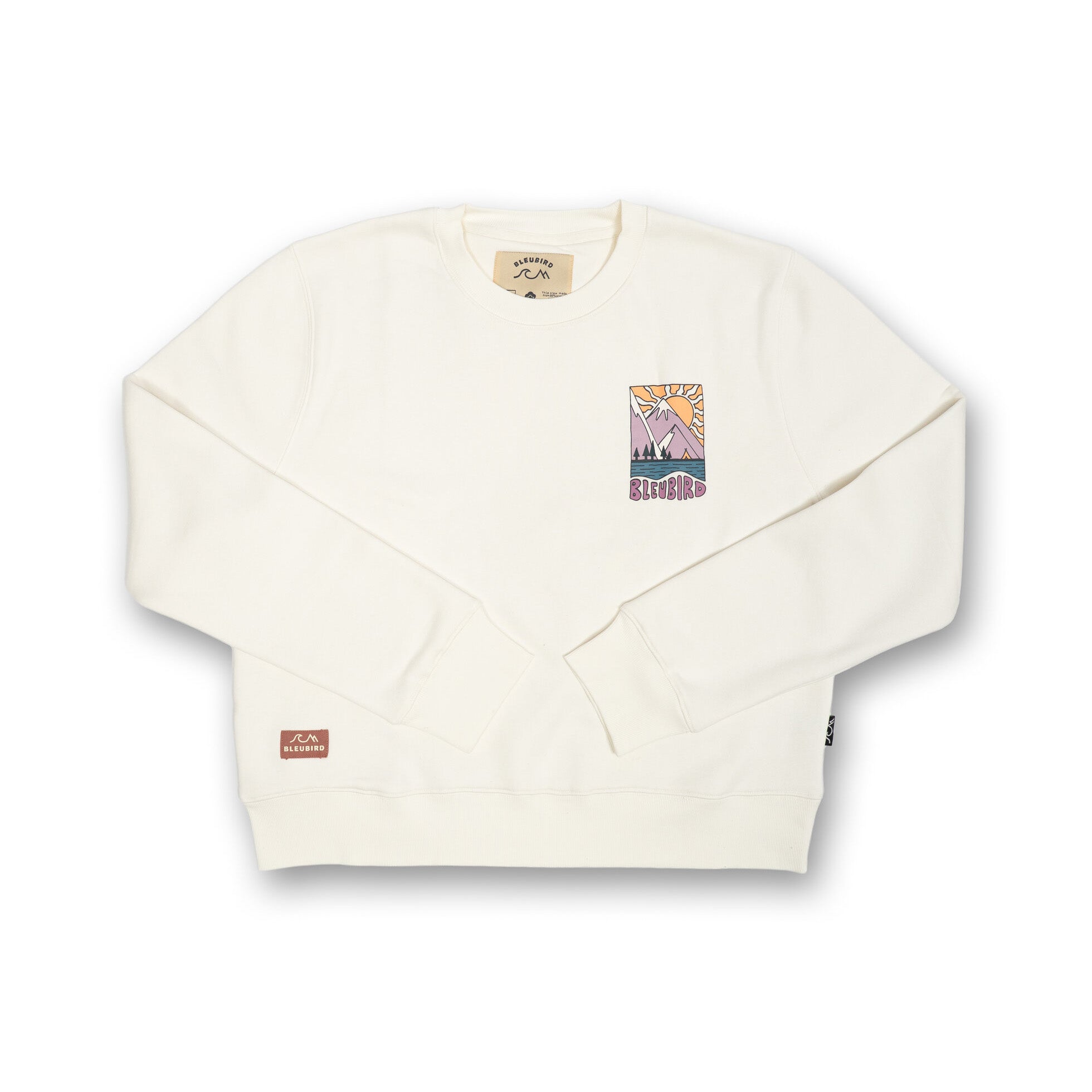 Women's Solace Cropped Crew Top - White