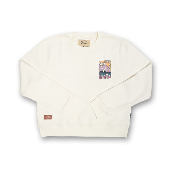 Women's Solace Cropped Crew Top - White