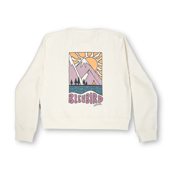 Women's Solace Cropped Crew Top - White