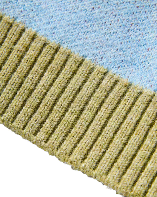 Women's Scenic Knitted Cardigan - Green