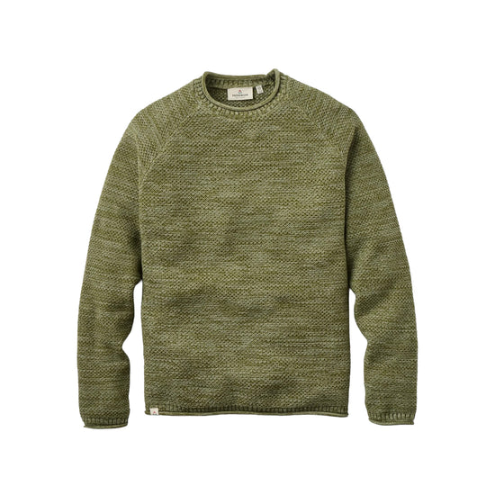 Men's Shore Cotton Knitted Jumper - Green