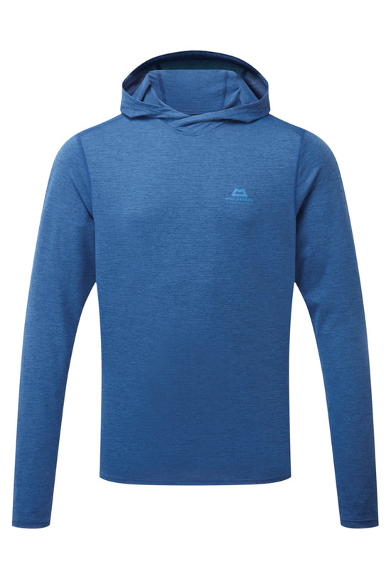 Men's Glace Hooded Top - Blue