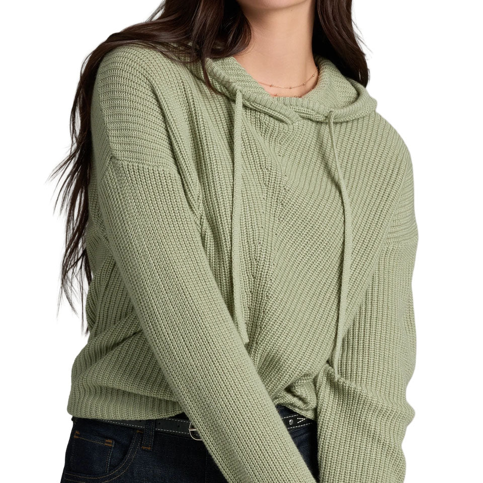 Women's Fireside Sweater Hoody - Green