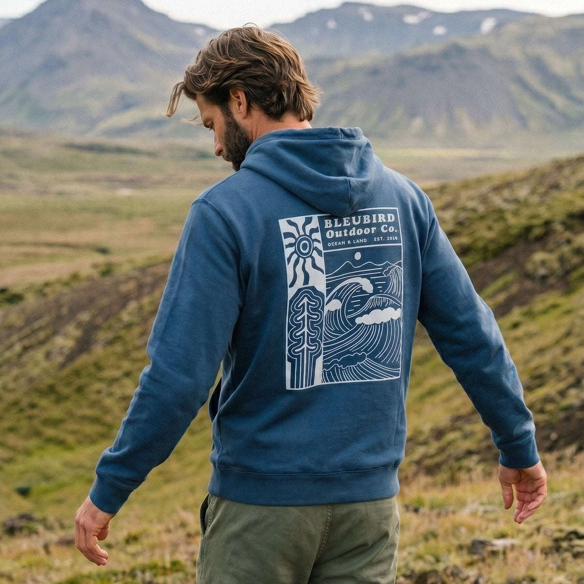 Men's Valto Hoodie - Navy