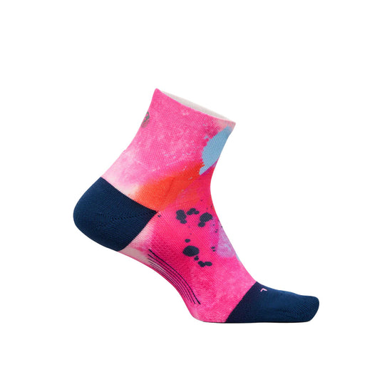 Unisex Elite Light Cushion Quarter Socks - International Women's Day Limited Edition - Pink