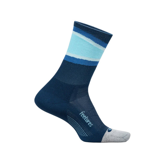 Unisex Elite Light Cushion Mini Crew Socks - Navy