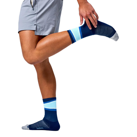 Unisex Elite Light Cushion Mini Crew Socks - Navy