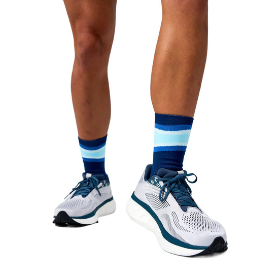Unisex Elite Light Cushion Mini Crew Socks - Navy