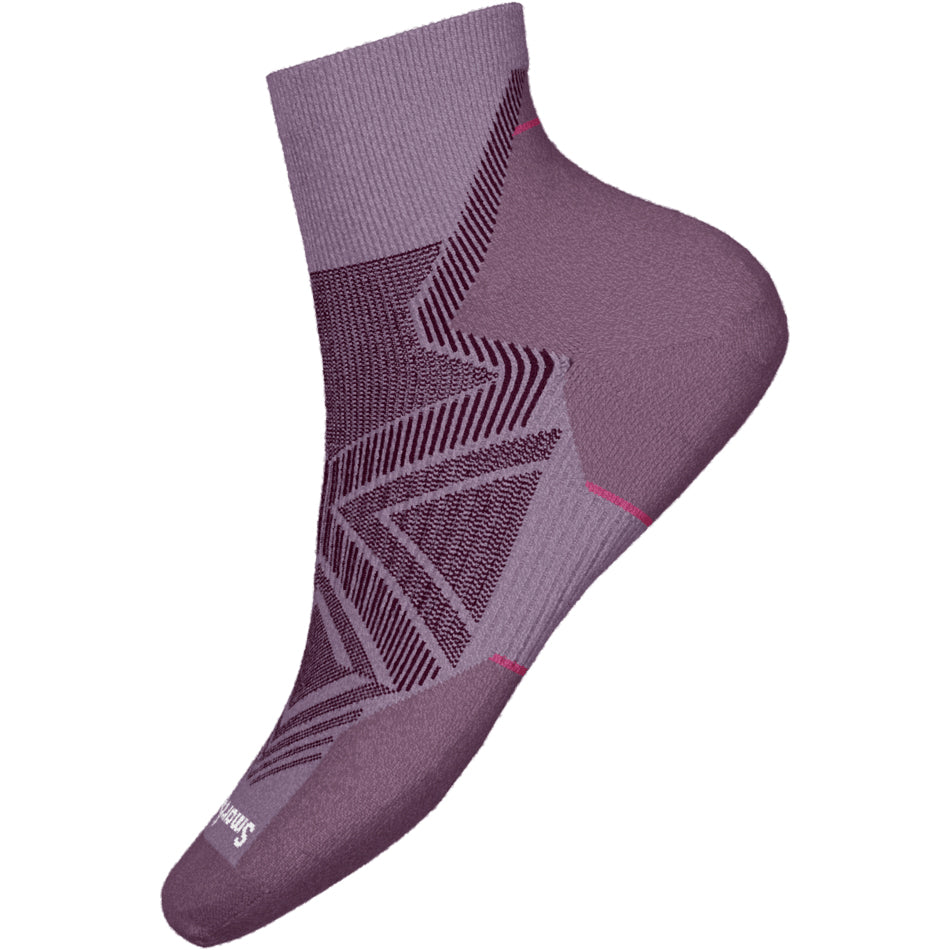 Women's Run Targeted Cushion Ankle Socks - Purple
