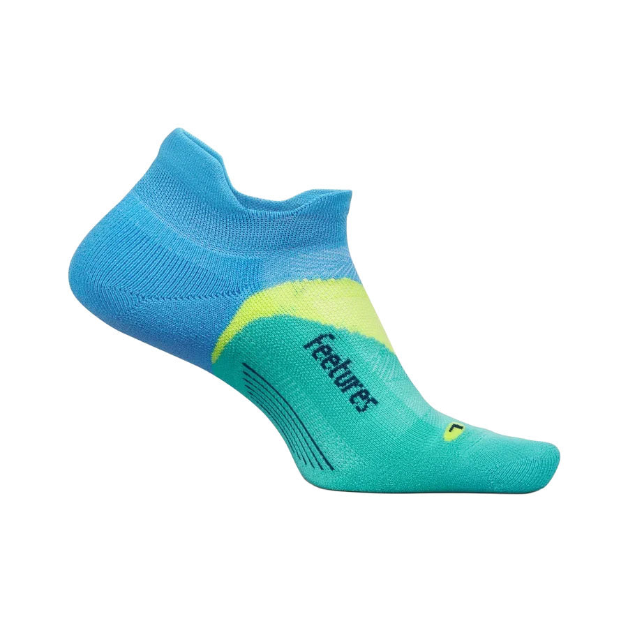 Unisex Elite Light Cushion No Show Tab Socks - Blue