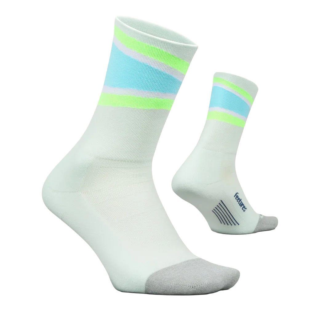 Unisex Elite Light Cushion Mini Crew Socks - Blue