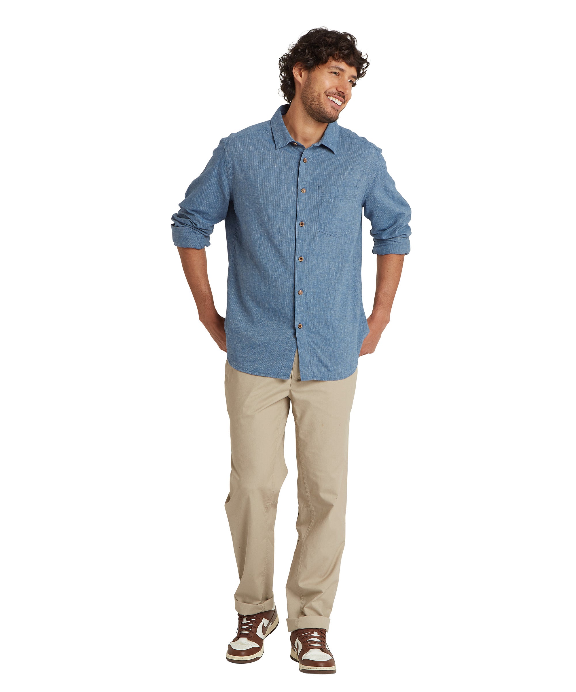 Men's Habba Long-Sleeve Shirt - Blue