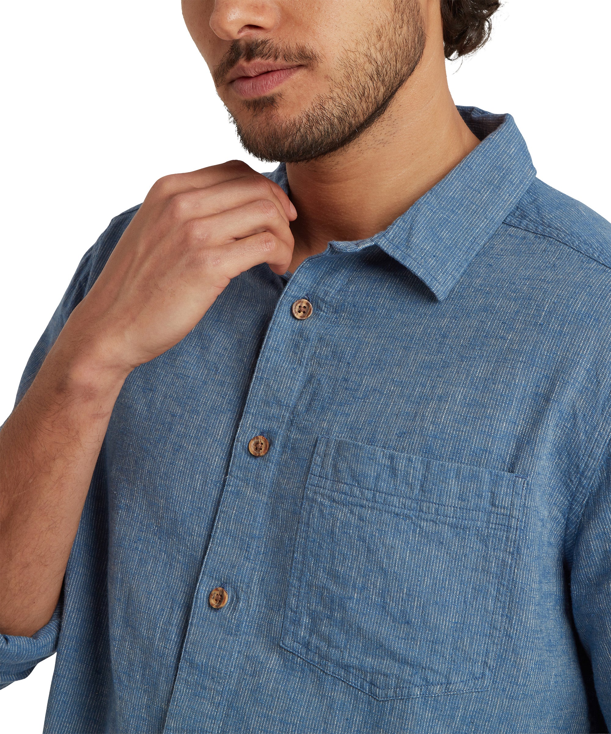 Men's Habba Long-Sleeve Shirt - Blue