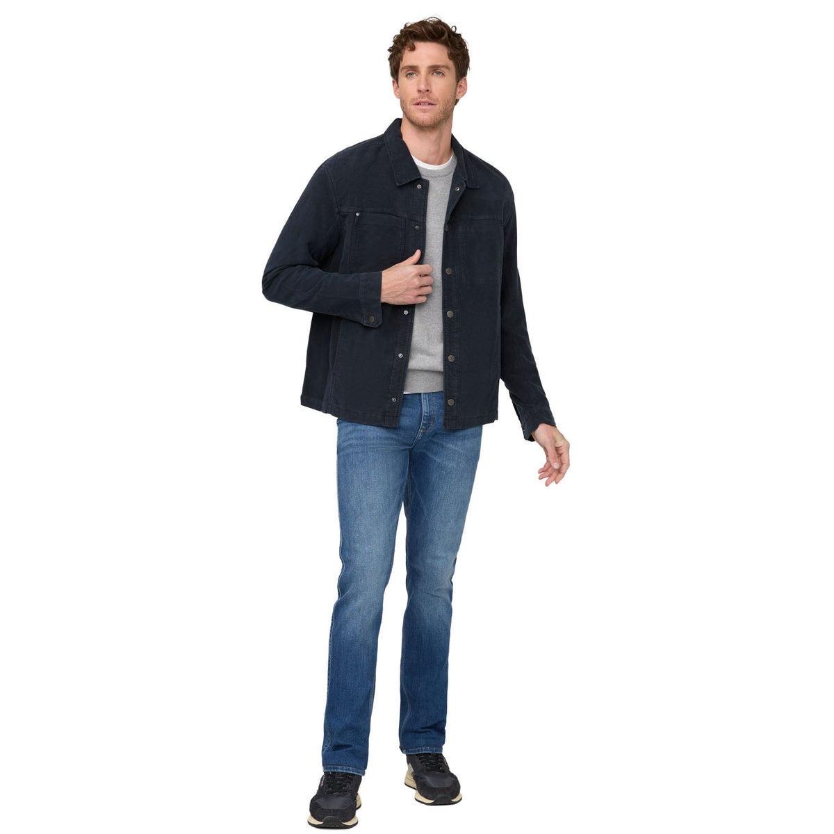 Men's No Sweat Moleskin Shirt - Navy