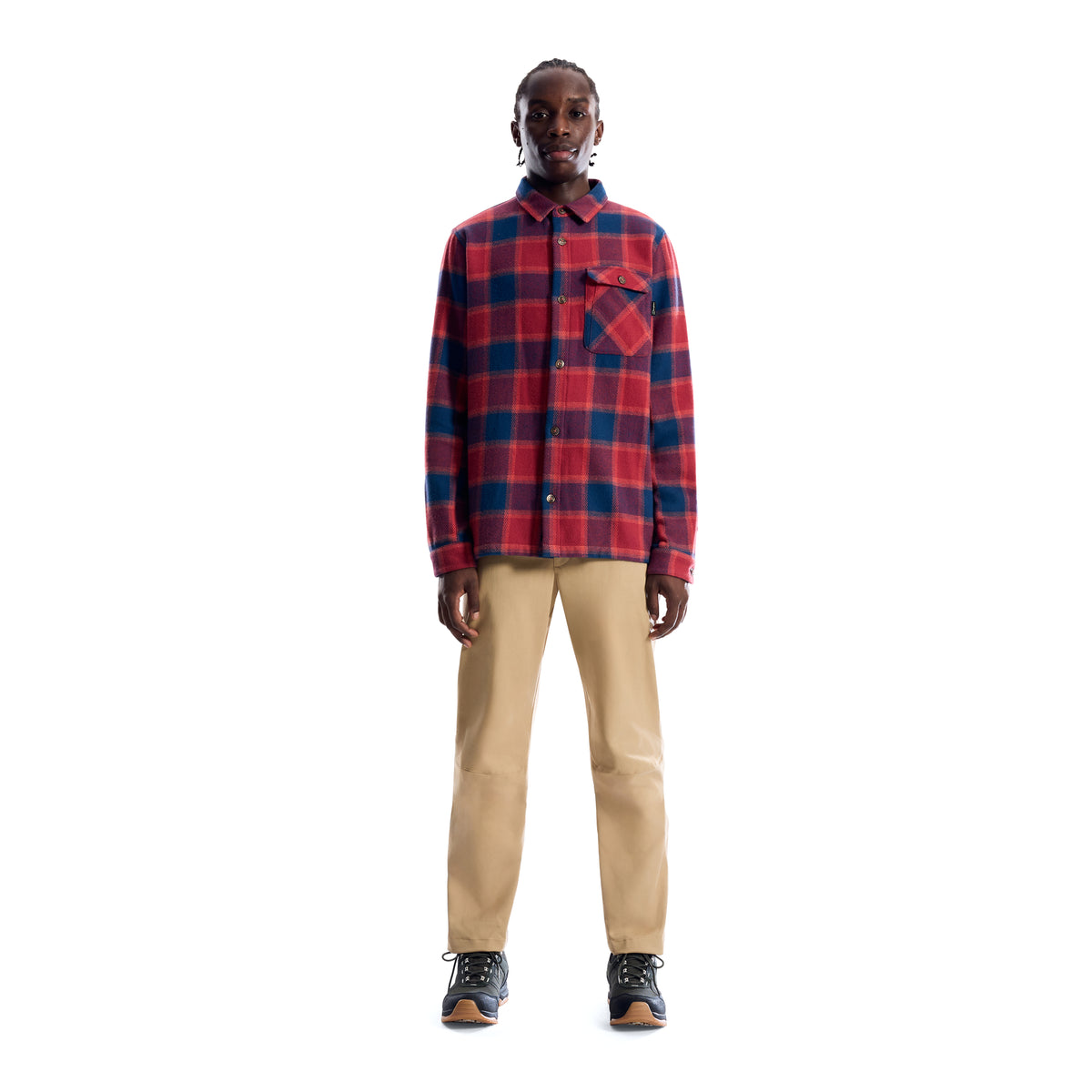Men's Ashbrooke Overshirt - Red