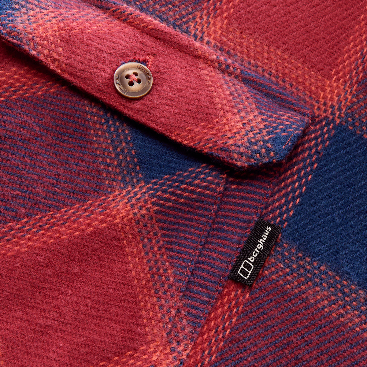 Men's Ashbrooke Overshirt - Red