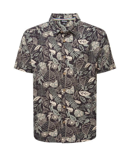 Men's Balun Short-Sleeve Shirt - Black