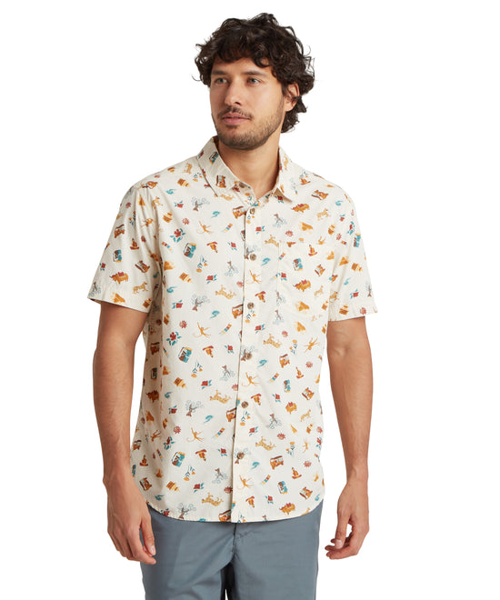 Men's Balun Short-Sleeve Shirt - Cream