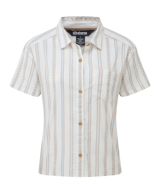 Women's Jaya Camp Shirt - Cream