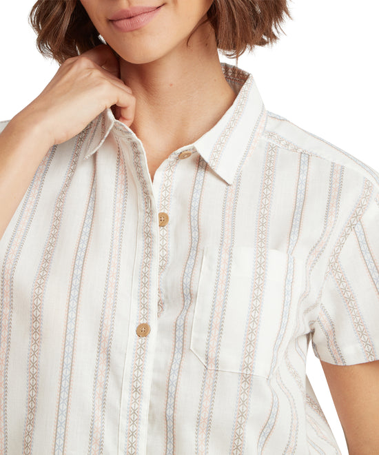 Women's Jaya Camp Shirt - Cream