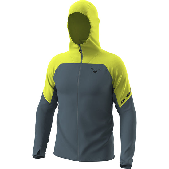 Men's Alpine Wind Jacket - Yellow / Grey