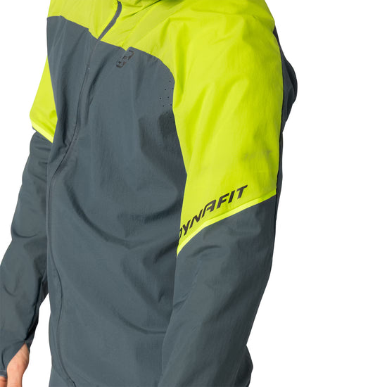 Men's Alpine Wind Jacket - Yellow / Grey
